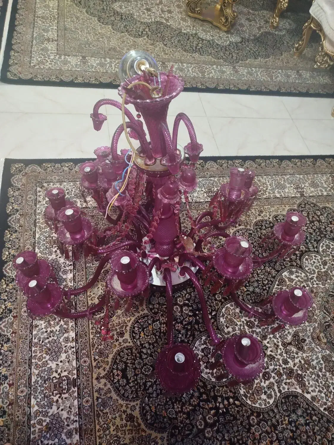 لوستر|لوستر و چراغ آویز|ارومیه, |دیوار