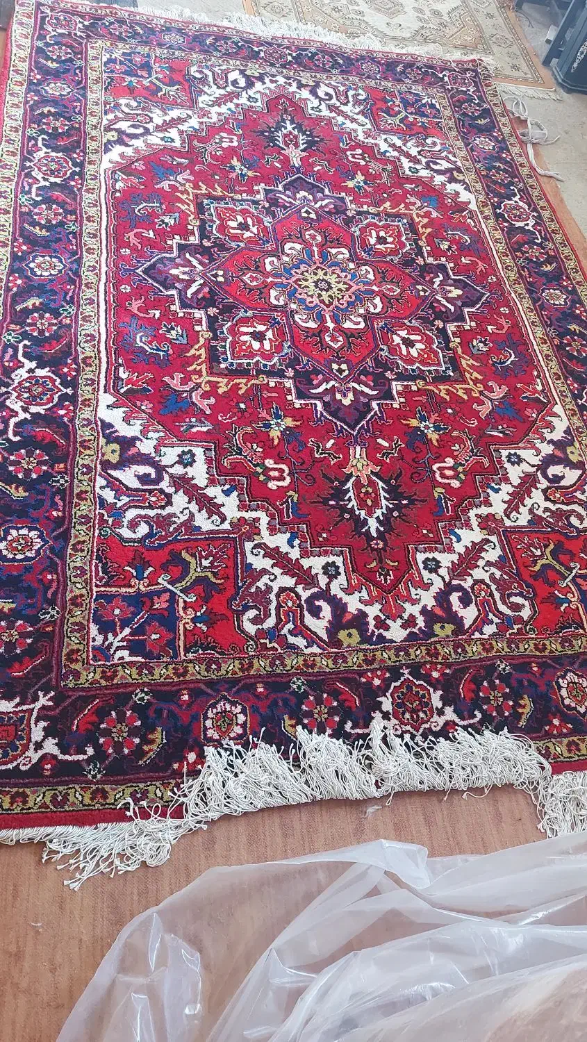 فرش دست باف هریس|فرش|میانه, |دیوار