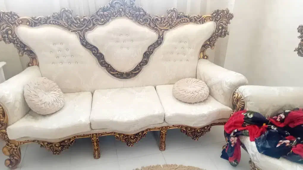 مبل ۷نفره همراه با دومیزبان|مبلمان خانگی و میز عسلی|خوی, |دیوار