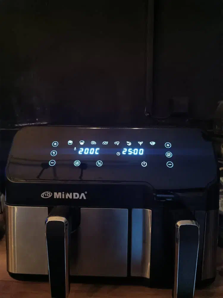 هواپز سرخ کن  دوقلو میندا Minda|اجاق گاز و لوازم برقی پخت‌وپز|ملارد, |دیوار