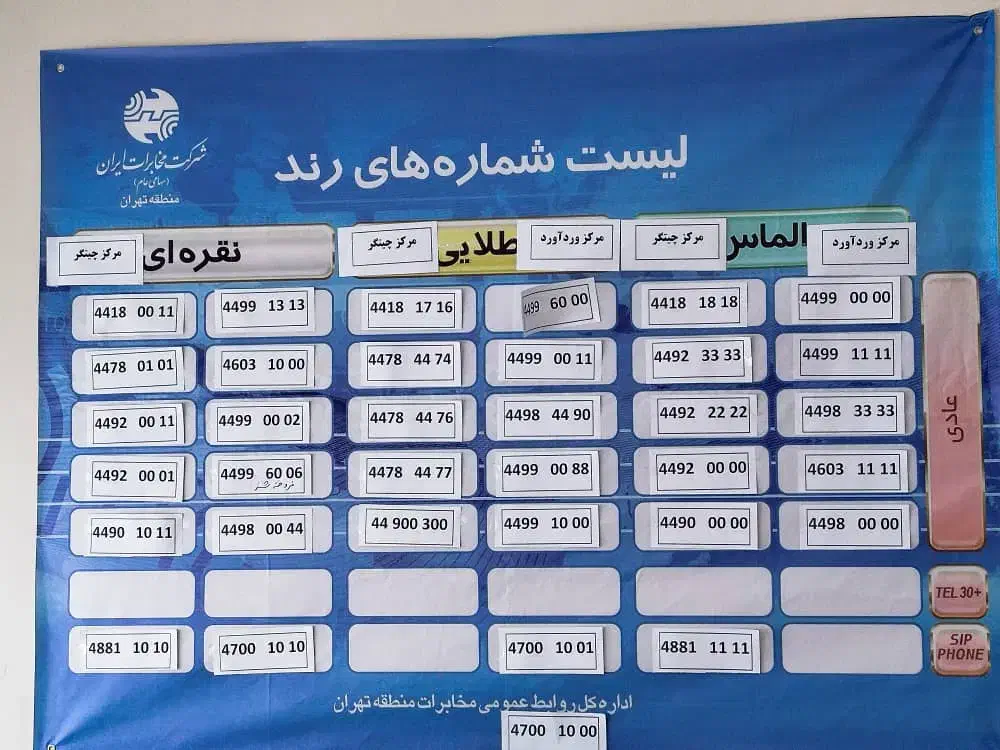 خط ثابت|تلفن رومیزی|تهران, چیتگر شمالی|دیوار