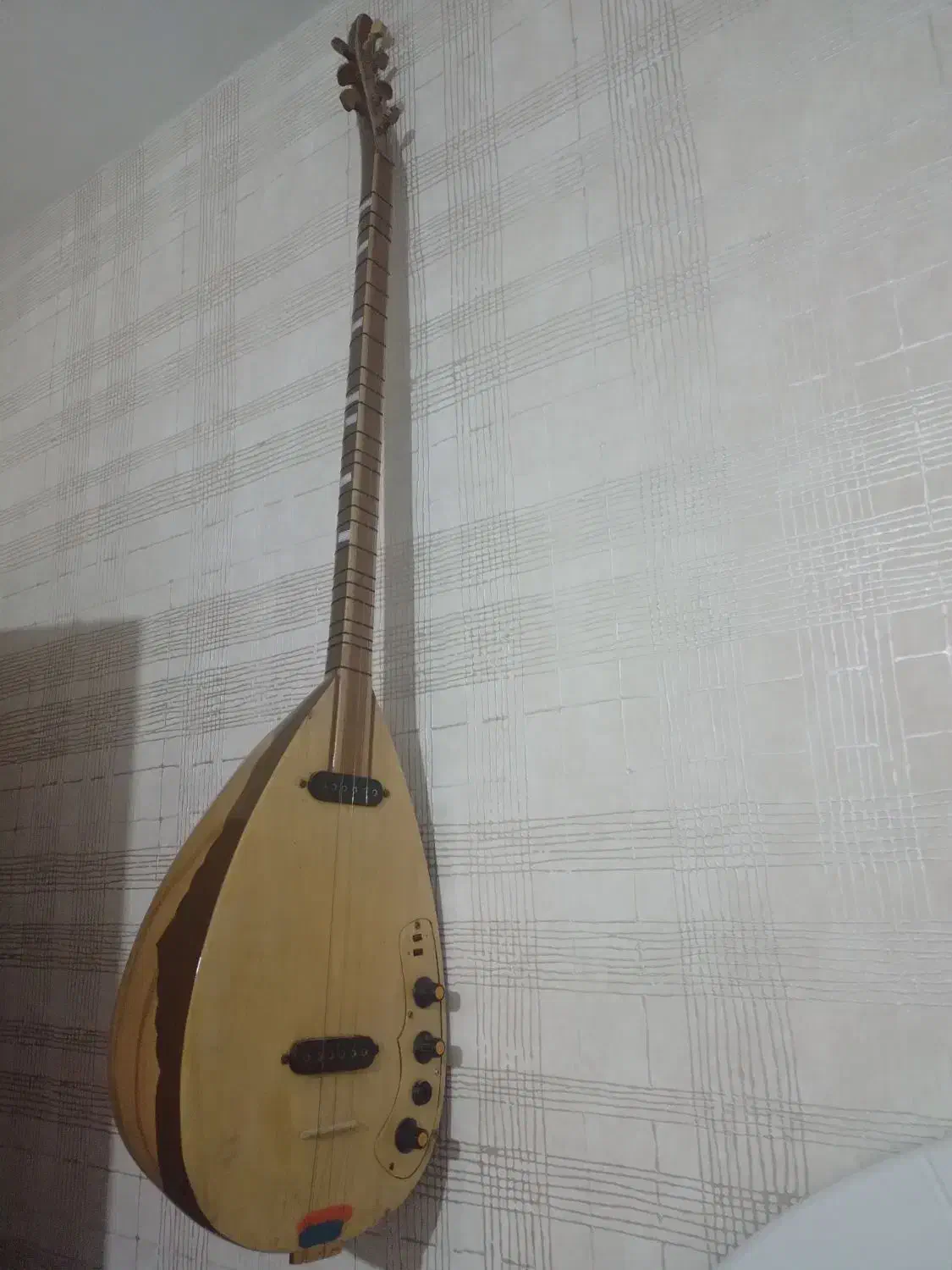 ساز باغلما برقی|سازهای سنتی|تبریز, |دیوار