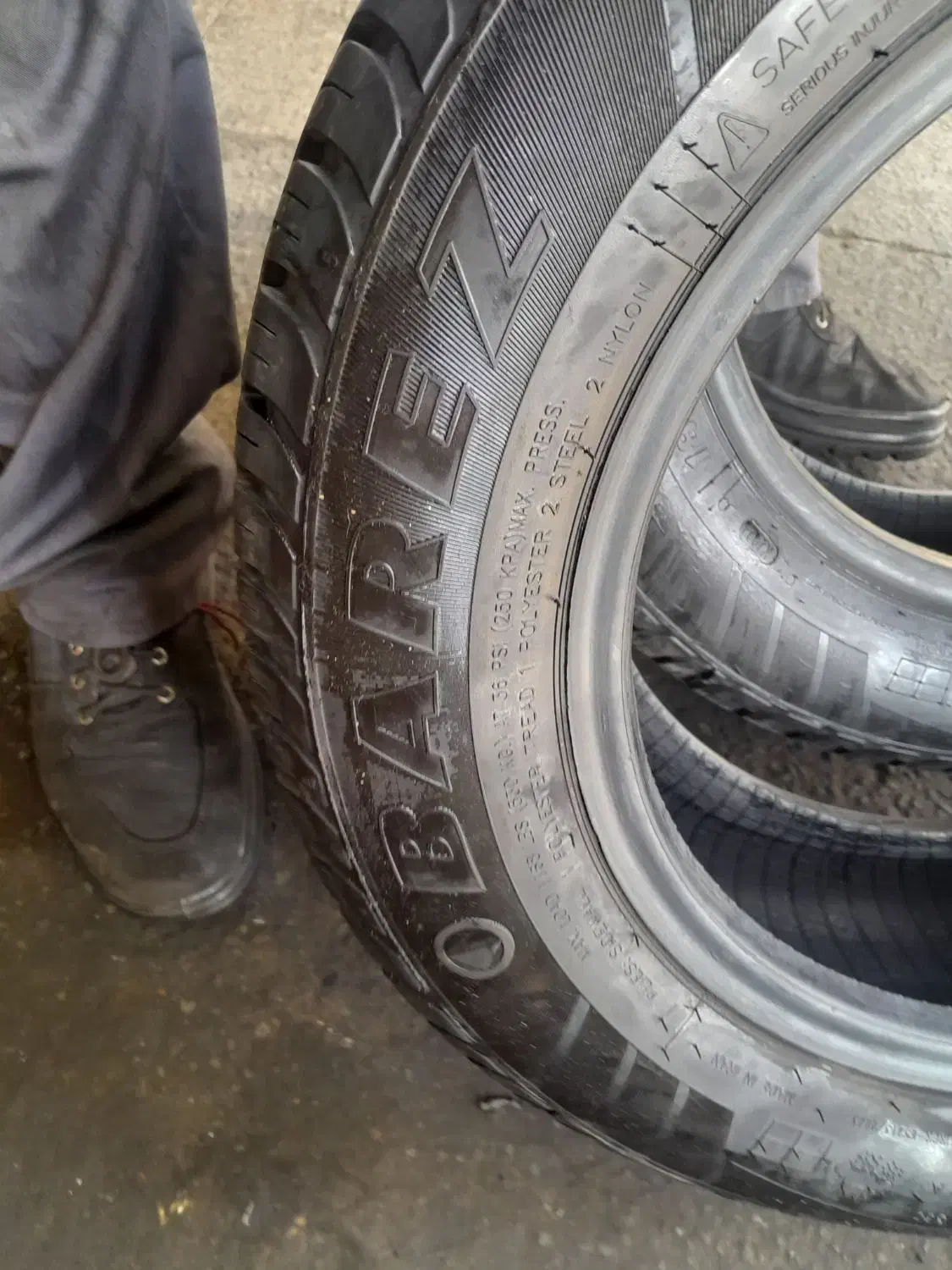 لاستیک پژو زیر صفری ۱۴ عرض ۱۸۵|قطعات یدکی و لوازم جانبی|محمدشهر, جعفرآباد|دیوار