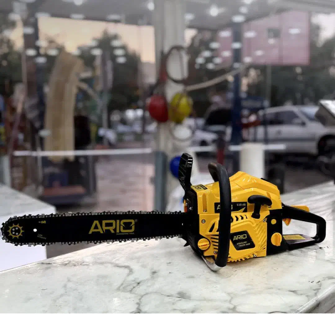 اره بنزینی 50 سانتی ایرانی اریو زنجیری موتوری برقی|مصالح و تجهیزات ساختمان|شیراز, شهرک گلستان|دیوار