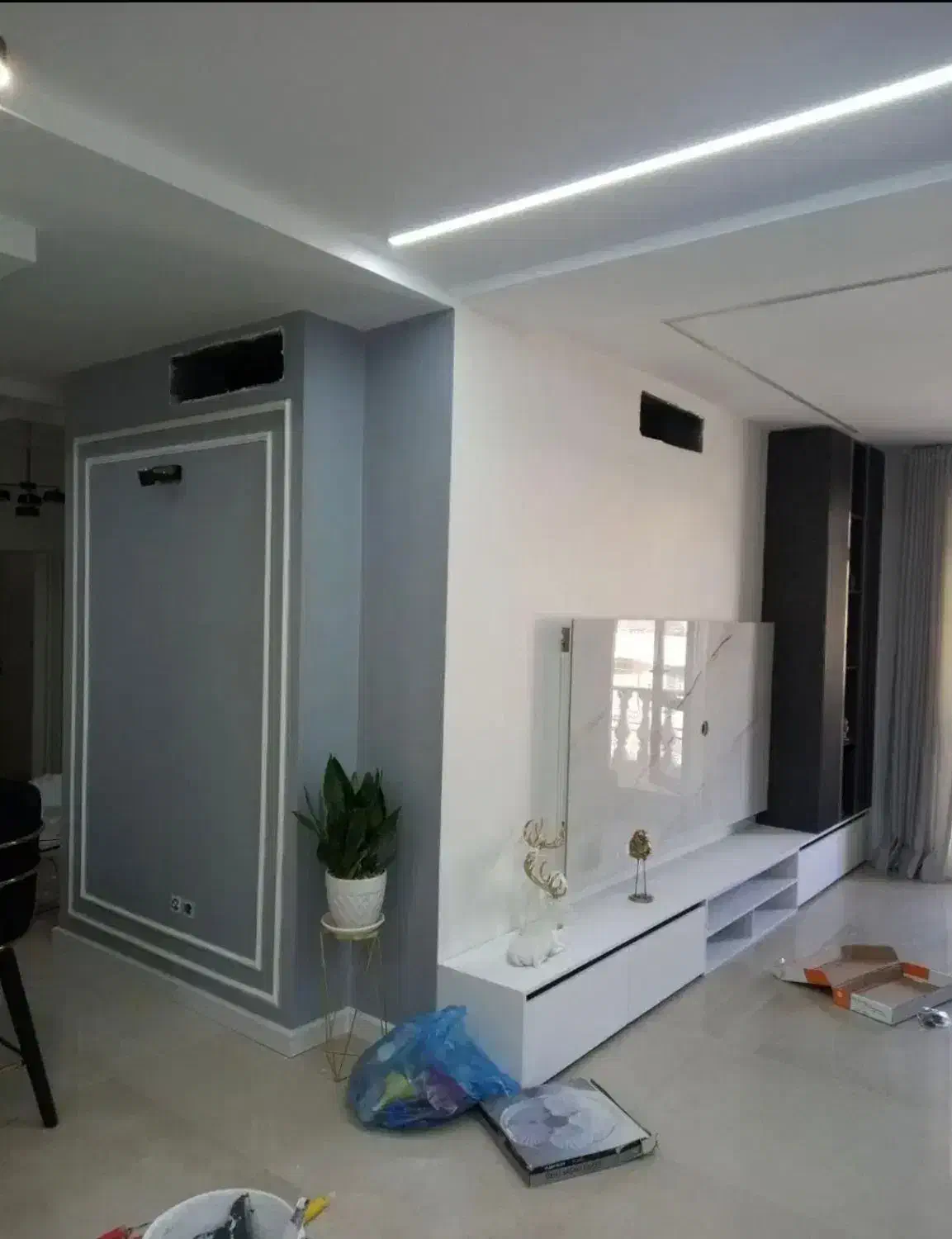 نقاشی و رنگ کاری ساختمان|خدمات پیشه و مهارت|کاشان, فین کوچک|دیوار