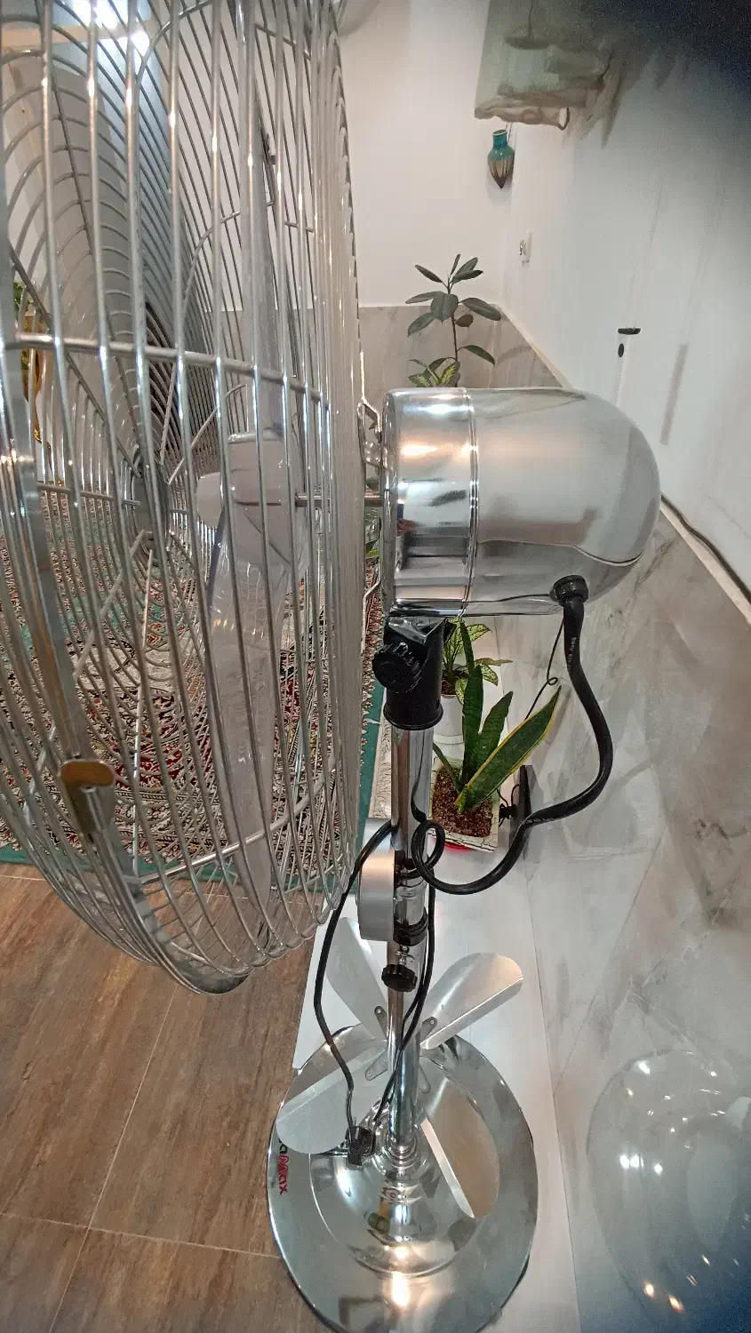 سه عدد پنکه استیل نو مناسب جهیزیه|پنکه و تصفیهکنندهٔ هوا|مشهد, بهمن|دیوار