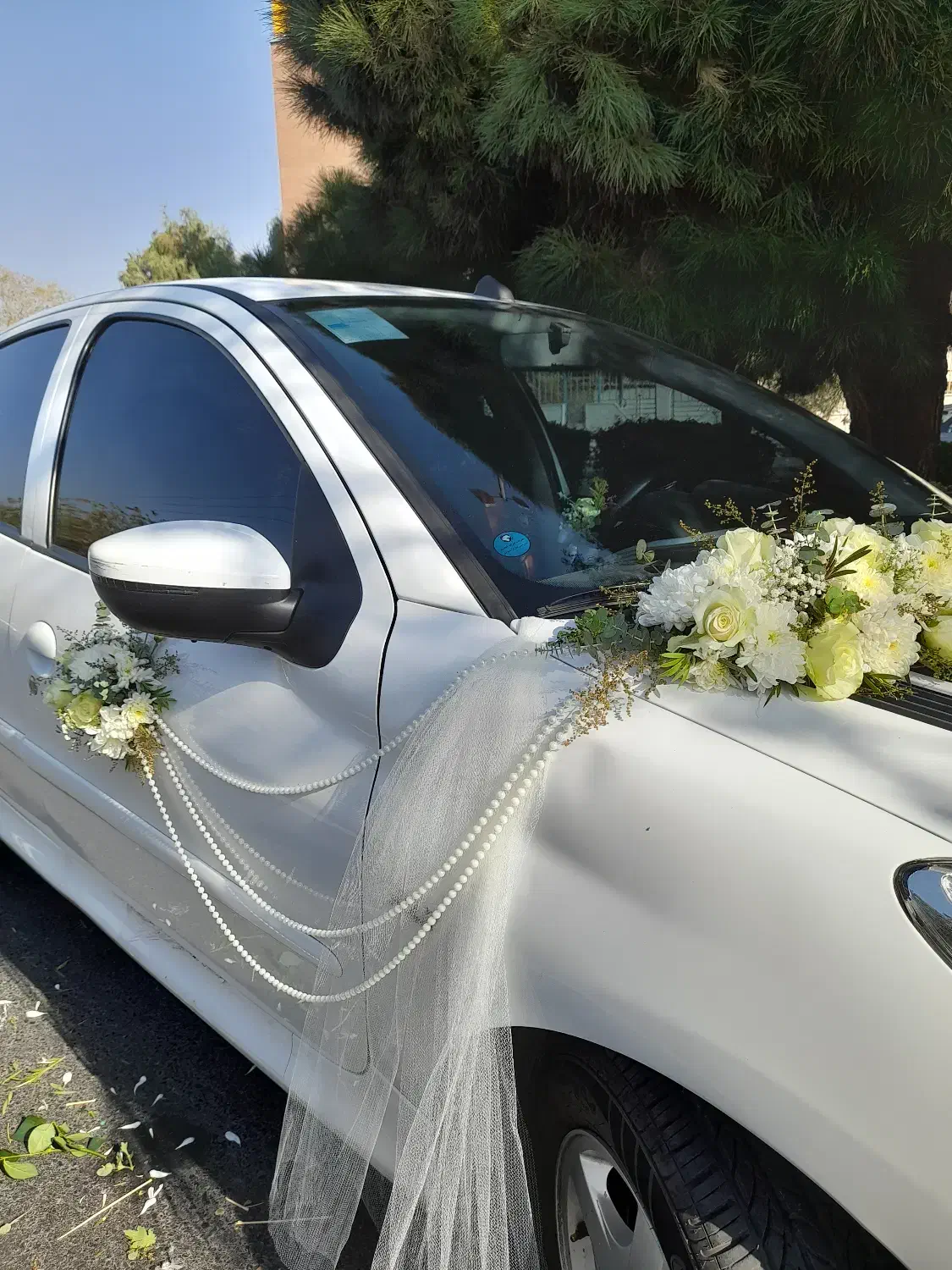 دیزاین ماشین عروس دسته گل ژورنالی|خدمات پذیرایی، مراسم|ری, بازار گل خاوران|دیوار