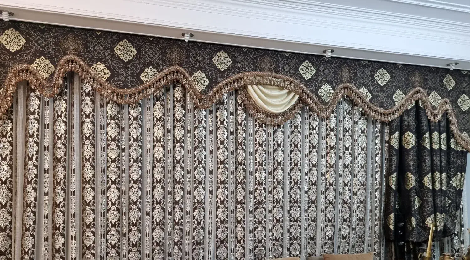 پرده پذیرایی|پرده، رانر، رومیزی|محلات, |دیوار