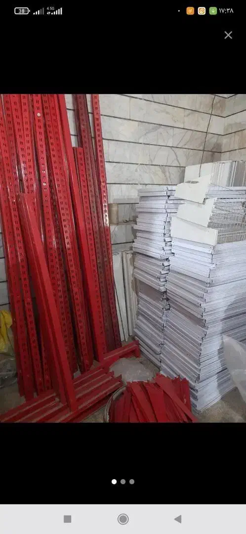 فروش و خریدار قفسه فلزی تعداد بالا|فروشگاه و مغازه|کرج, ترمینال کلانتری|دیوار