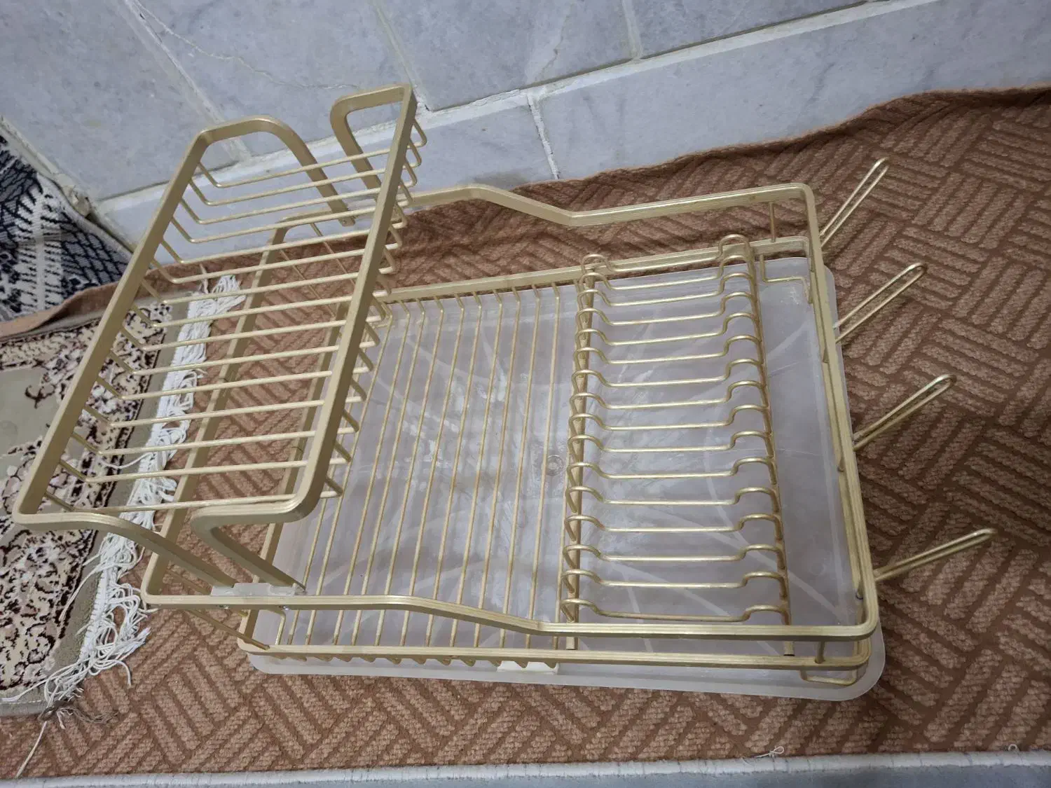 جاظرفی الومینیوم سالم|آب‌چکان و نظم‌دهنده ظروف|شهرضا, |دیوار