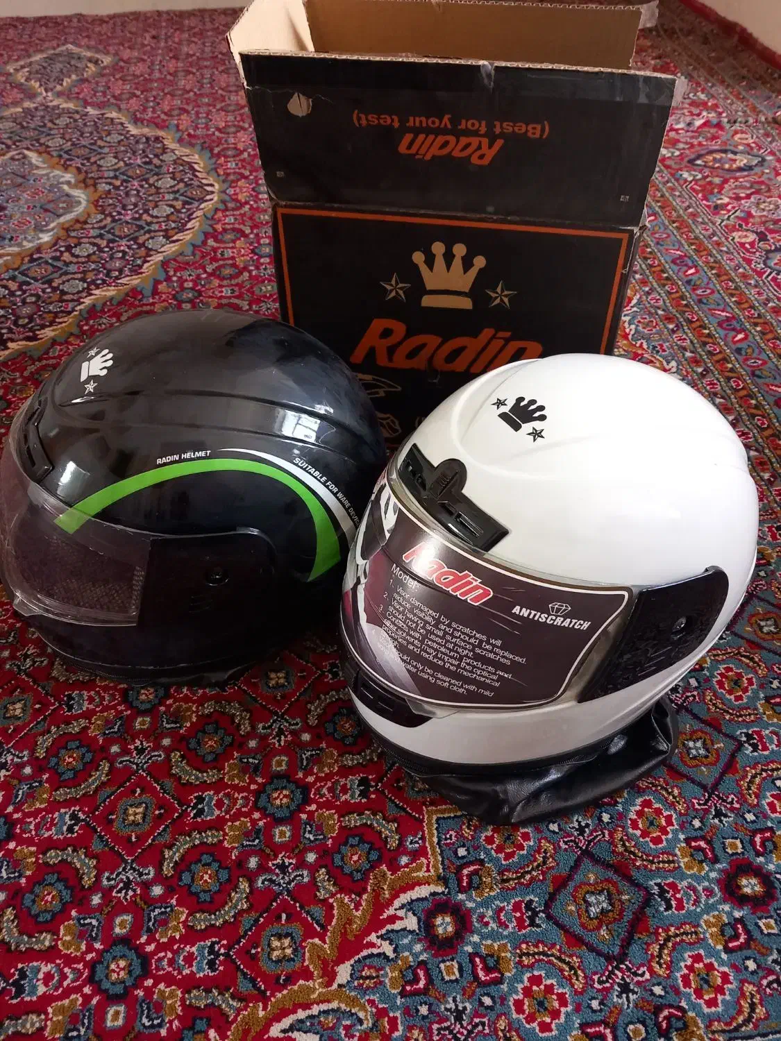 کلاه کاسکت رادین نو قیمت عمده|قطعات یدکی و لوازم جانبی|شیراز, حافظیه|دیوار