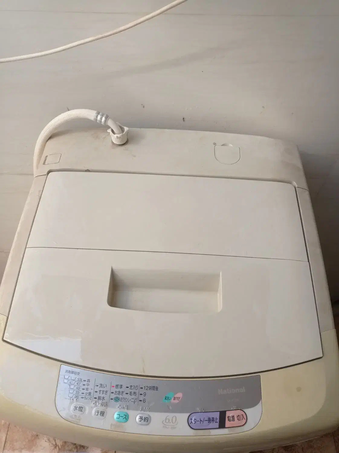 لباسشویی ۶کیلویی  مارک ناسیونال|ماشین لباسشویی و خشک‌کن لباس|بندر گناوه, |دیوار