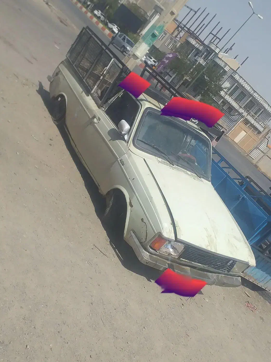 پیکان وانت مدل۸۹ بنزینی نیمه تصادفی|خودرو سواری و وانت|شوط, |دیوار