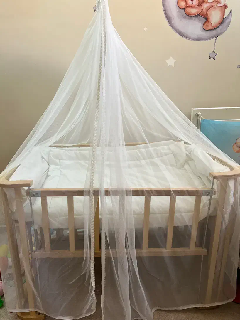 تخت کنار مادر|تخت و صندلی بچه|اصفهان, خلیل آباد|دیوار