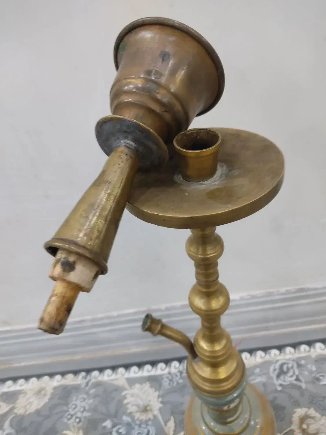 قلیون برنجی|زیورآلات و اکسسوری|کاشمر, |دیوار