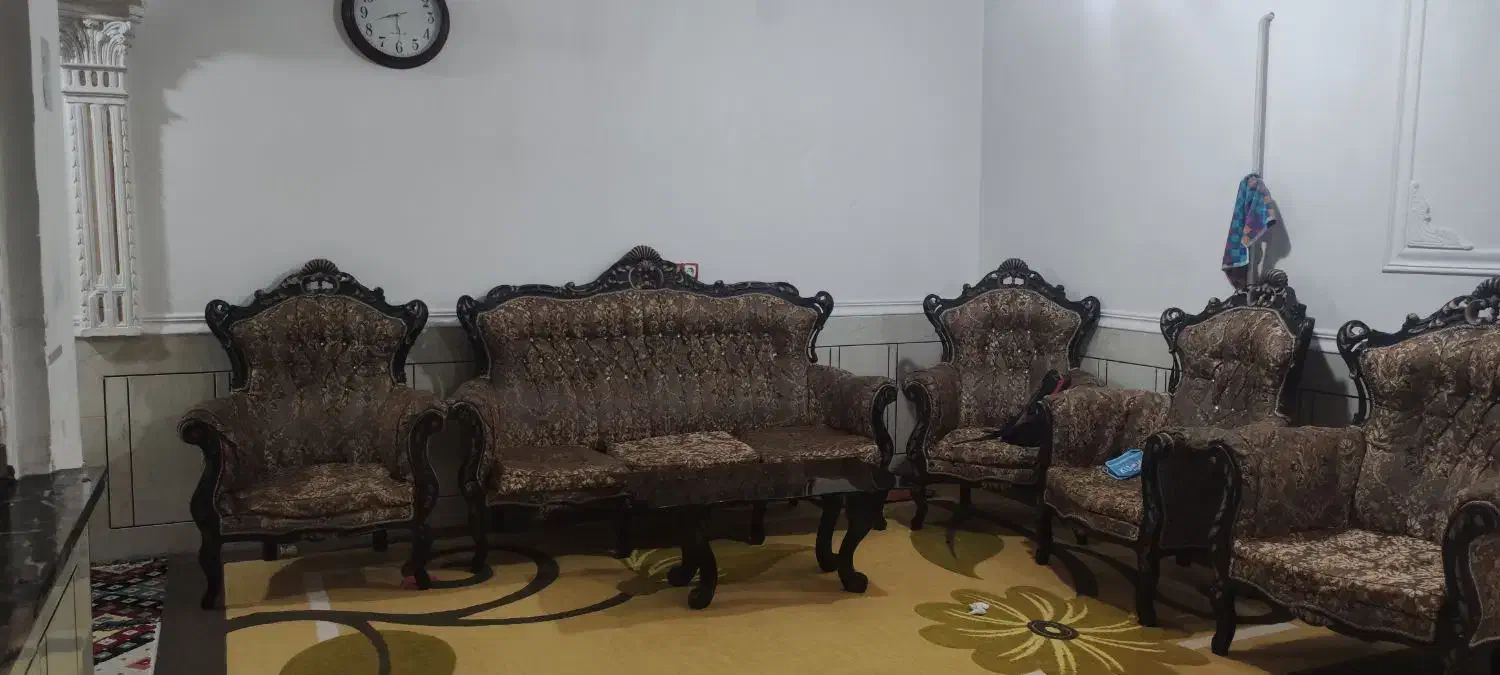 مبلمان 8نفره|مبلمان خانگی و میز عسلی|ایذه, |دیوار