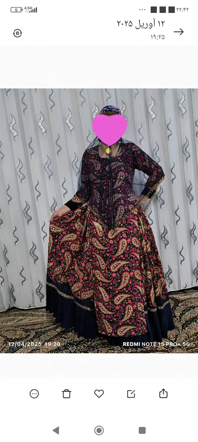 فروش لباس محلی در حد نو|لباس|سپیدان, |دیوار