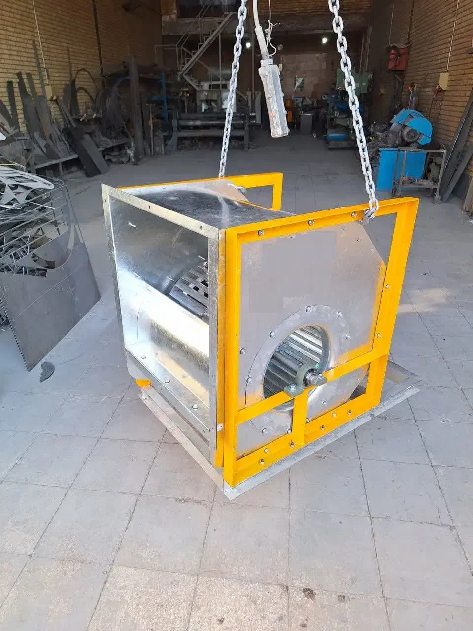 فن میز هوا تکمیل فرش بیصدا مرغداری خشکن هیتر|ماشینآلات صنعتی|اصفهان, هوانیروز|دیوار