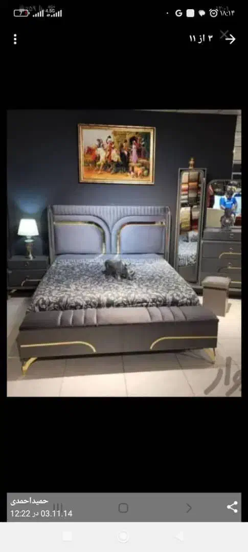 سرویس خواب مدل۷۸۹تخت دوطبقه فلزی دونفره یک نفره|تخت و سرویس خواب|شیراز, شهرک فرزانگان|دیوار
