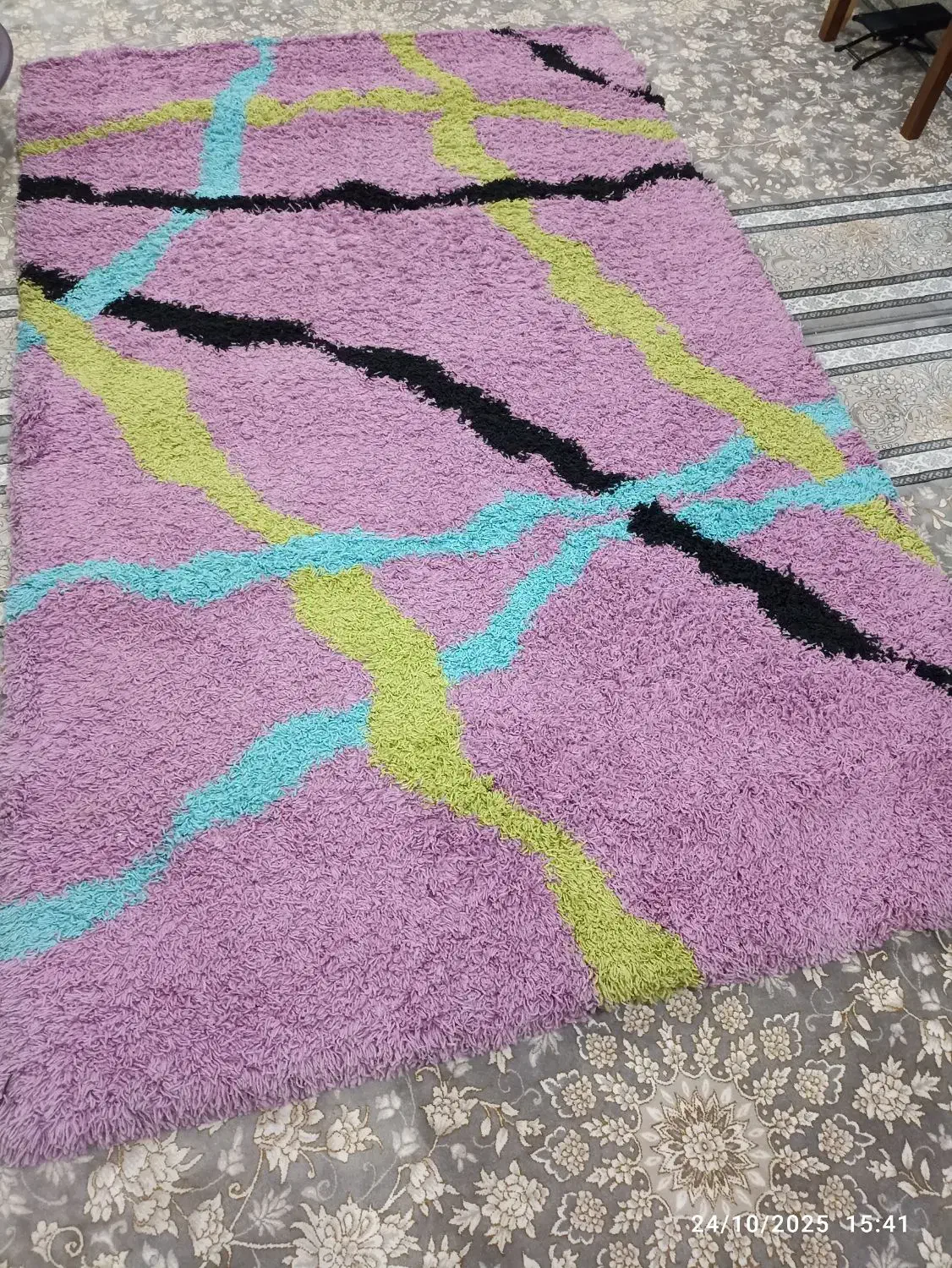 فرش ریش ریشی فانتزی|فرش|پرند, فاز ۴|دیوار