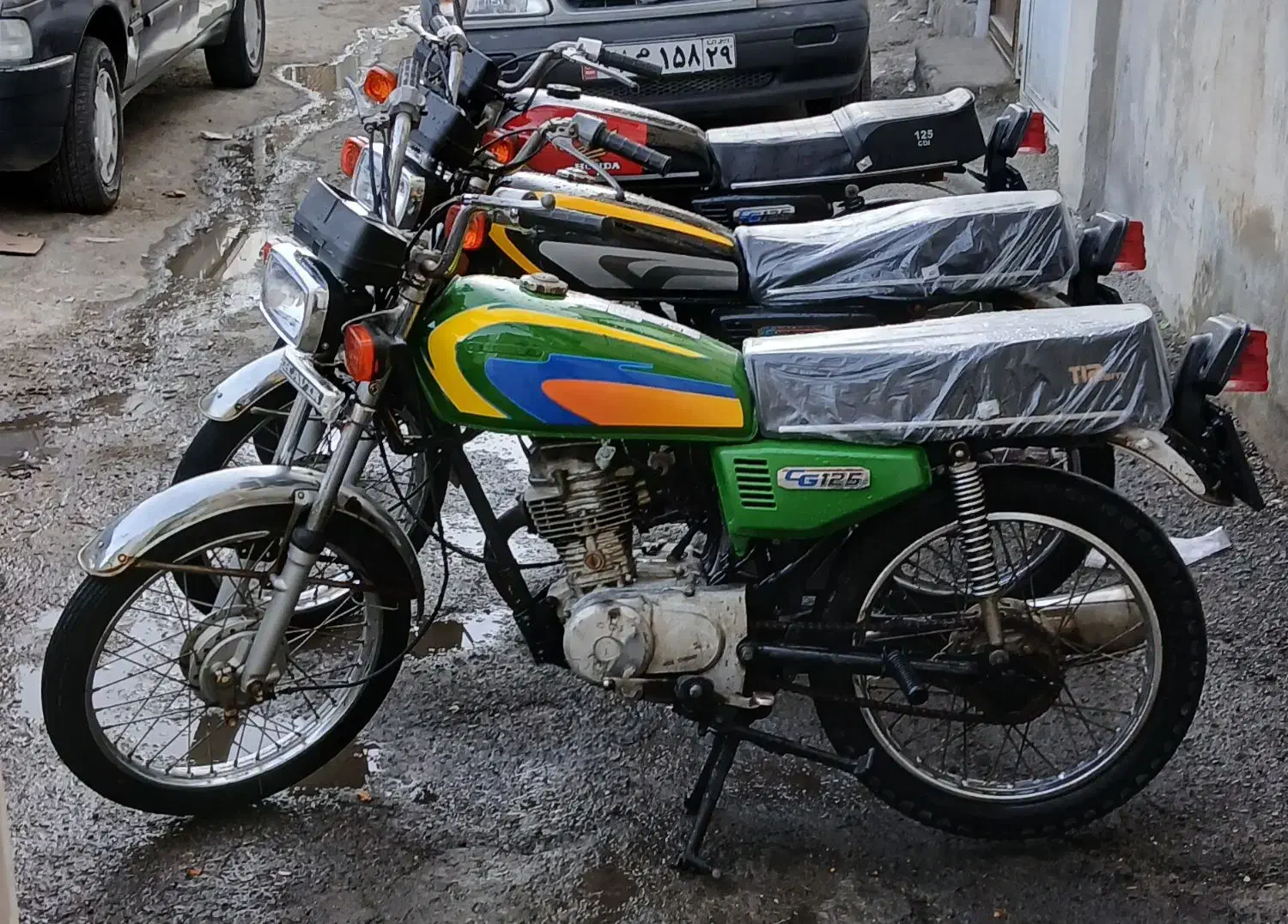 موتور ۱۲۵ ۱۵۰ ۲۰۰مزایده|موتورسیکلت|کرمانشاه, |دیوار