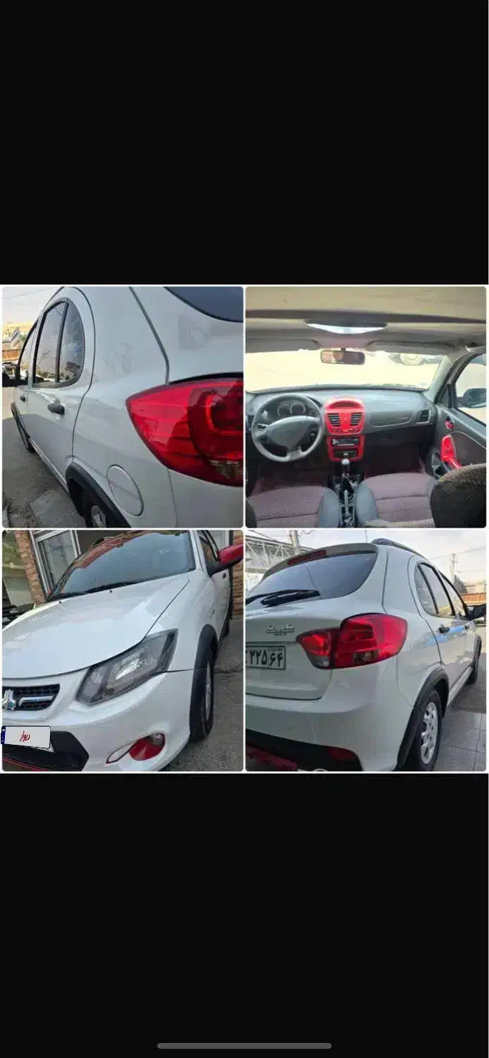 کوئیک آر سفید قرمز|خودرو سواری و وانت|یزد, |دیوار