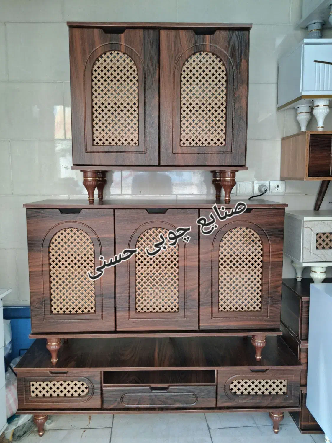 ست کامل چوبی طرح جدید بازار.|میز تلویزیون|تهران, شهید رجایی|دیوار