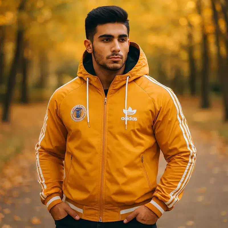 کاپشن مردانه زرد اسپرت|لباس|تهران, فلسطین (میدان انقلاب)|دیوار