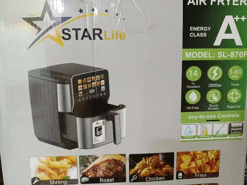 هواپز سرخ کن بدون روغن STAR life مدل F 870|اجاق گاز و لوازم برقی پختوپز|تهران, بلورسازی|دیوار