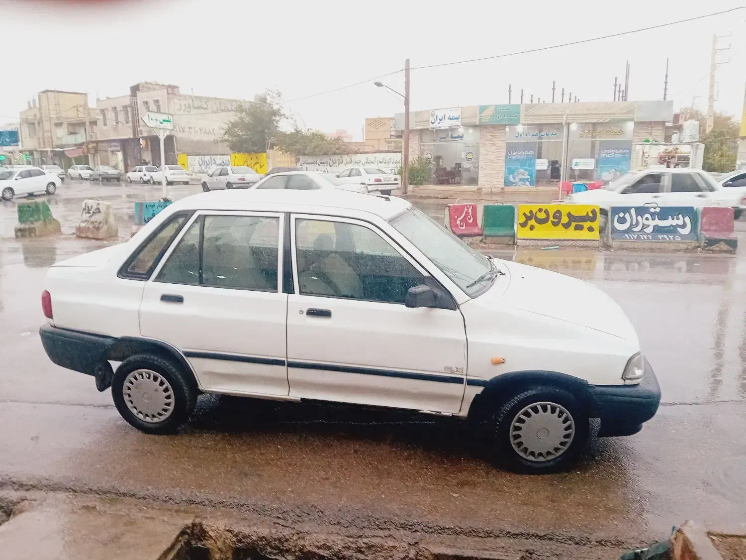 پراید ۸۷ رنگ سفید|خودرو سواری و وانت|دهدشت, |دیوار