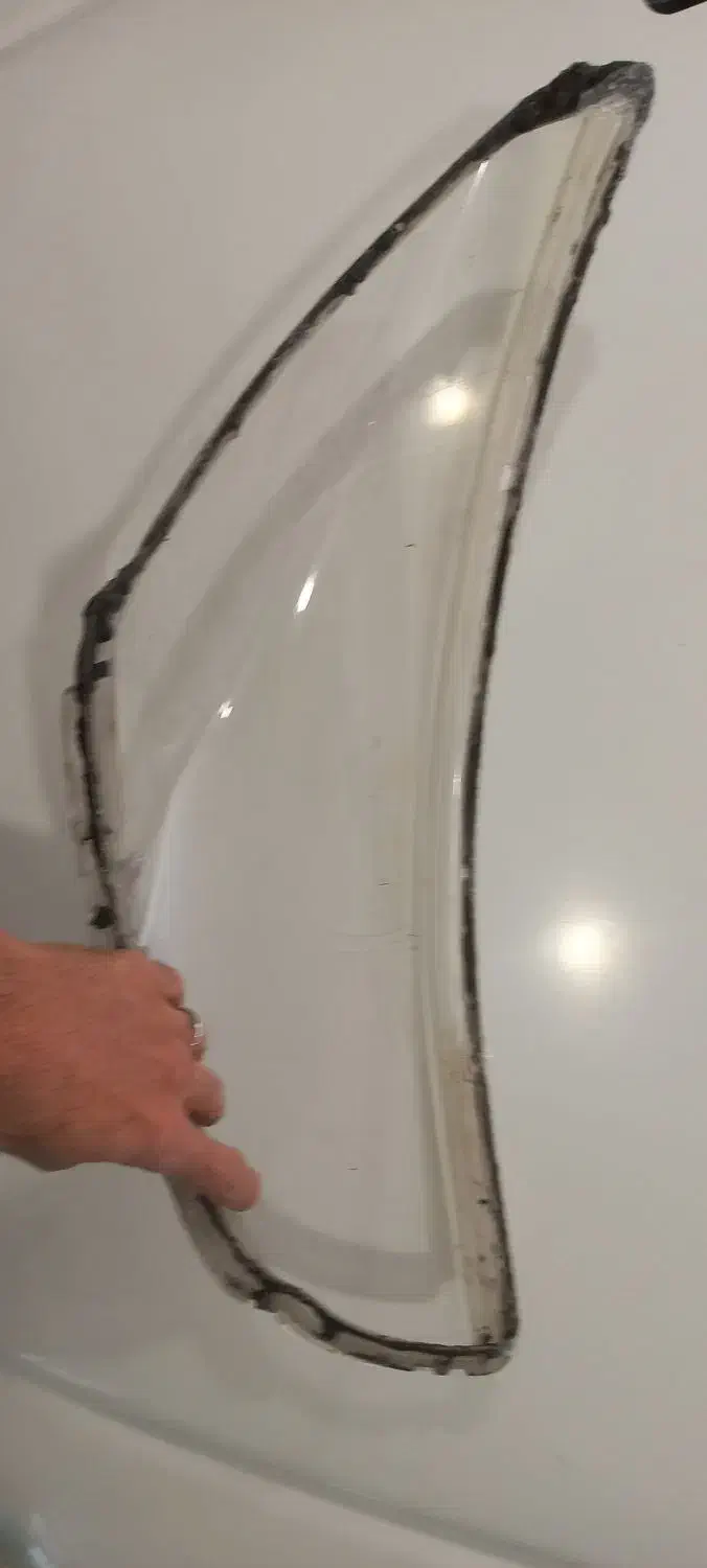 طلق چراغ جلو اکسنت ۲۰۱۵ فبریک سمت راننده|قطعات یدکی و لوازم جانبی|کیش, |دیوار