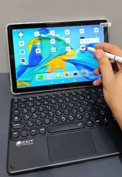 تبلت های ۱۰ اینچ ccit 16 pro کیبورد دار|تبلت|رباط‌کریم, پرندک|دیوار