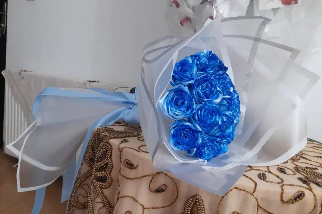 گلهای روبانی|گل مصنوعی|ارومیه, |دیوار