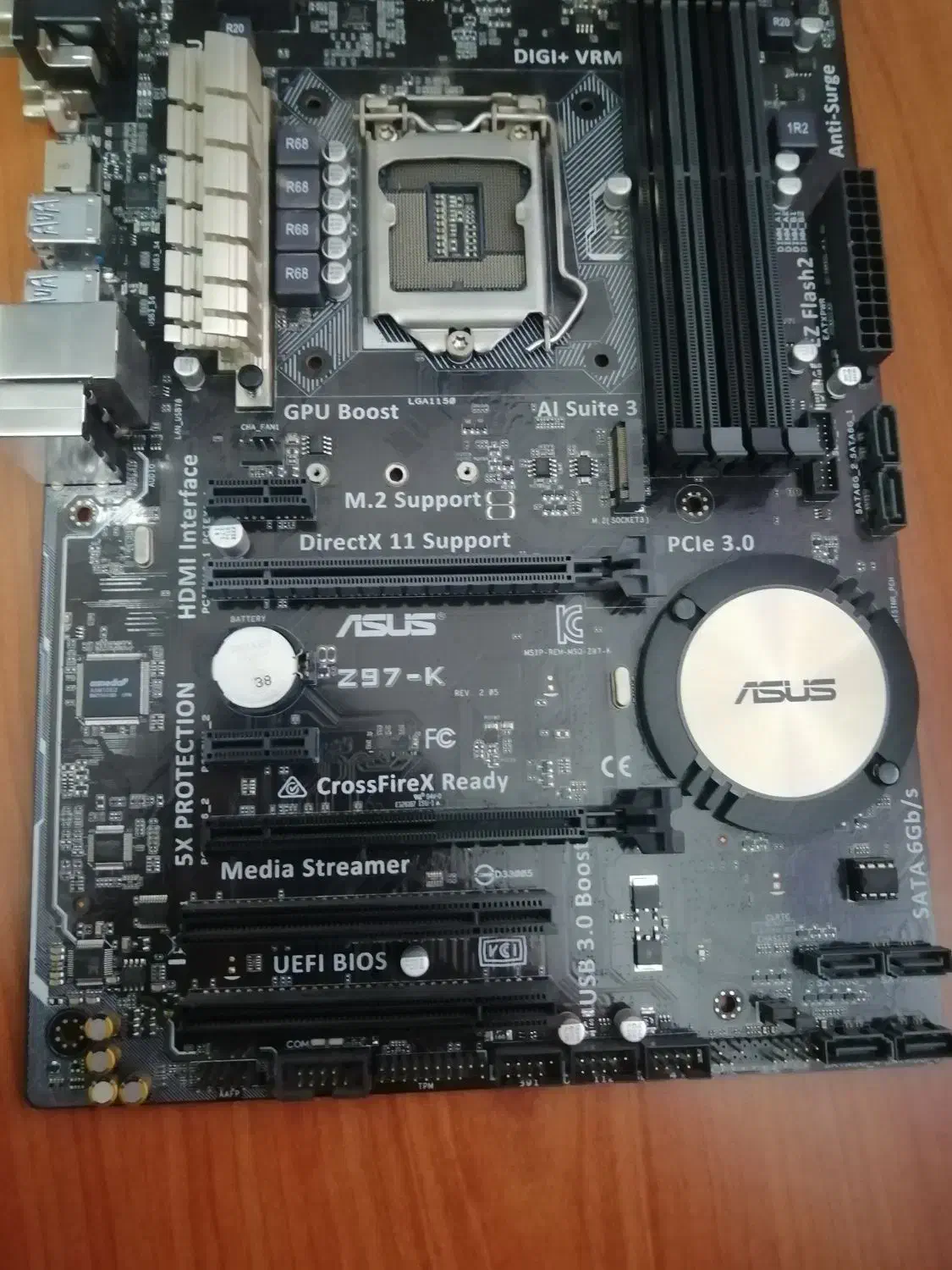 مادربرد ASUS Z97K|قطعات و لوازم جانبی رایانه|بوشهر, |دیوار