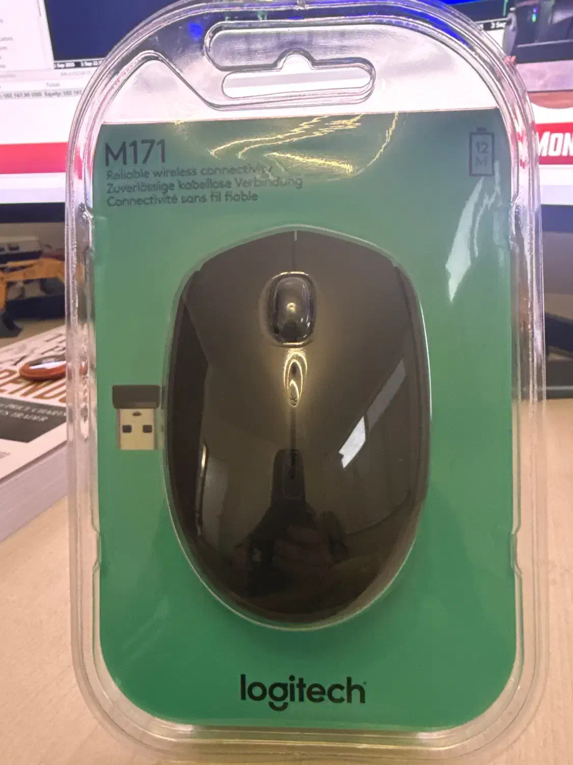 موس بی سیم لوجیتک M171|قطعات و لوازم جانبی رایانه|ارومیه, |دیوار