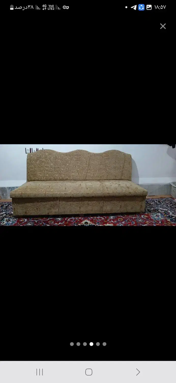 مبل ۷نفره سالم|مبلمان خانگی و میز عسلی|صومعهسرا, |دیوار