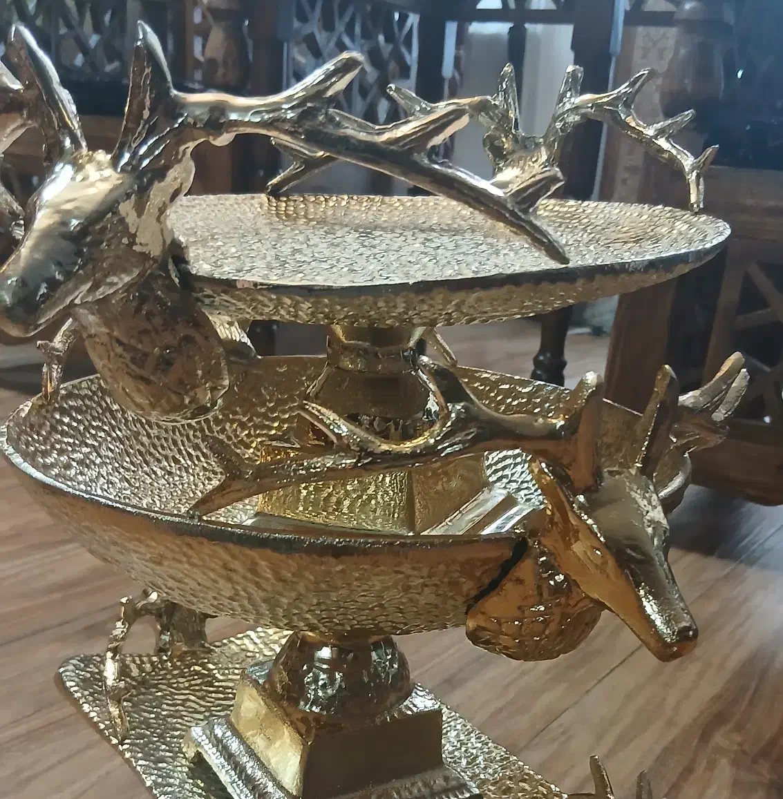 ۳ تیکه ابکاری و جنسش فلزی|کلکسیون اشیاء عتیقه|آسارا, |دیوار