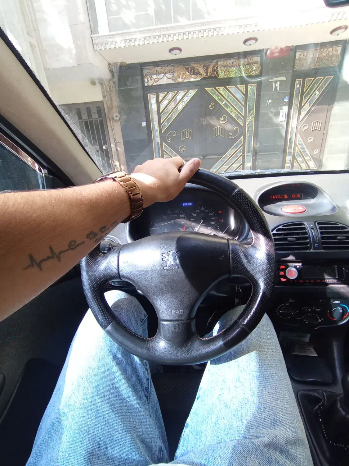 ۲۰۶ مدل۹۱ موتور فرانسه|خودرو سواری و وانت|مشهد, جانباز|دیوار