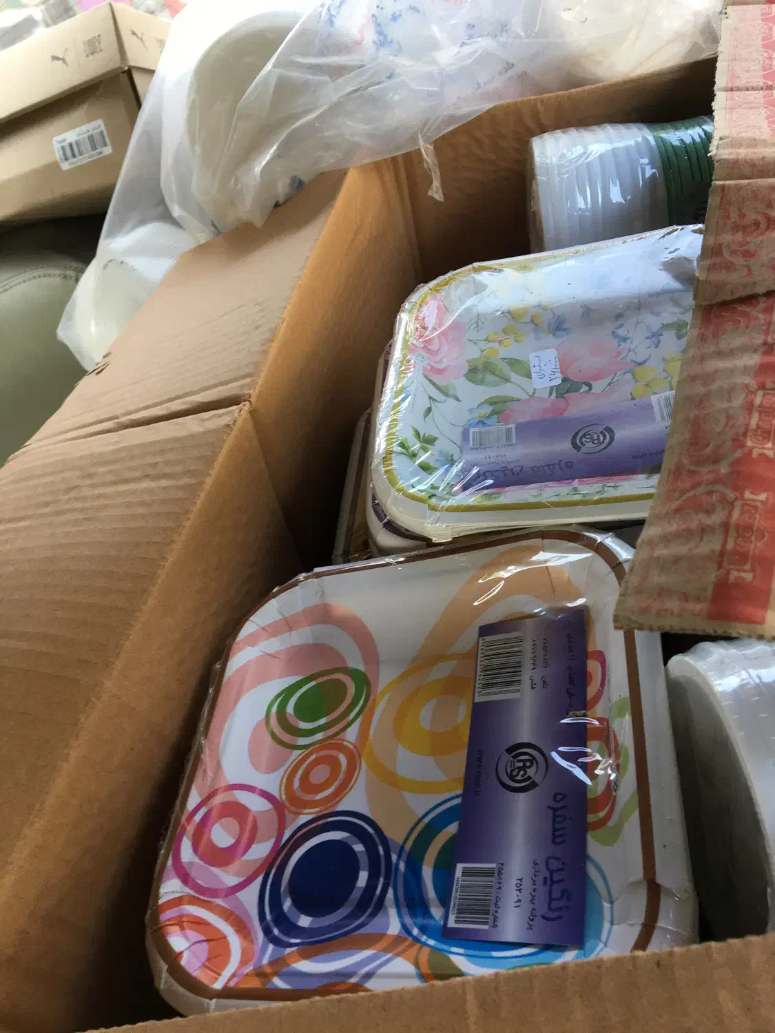 ظروف یکبار مصرف|ظروف نگهدارنده، پلاستیکی، یکبارمصرف|سلمانشهر, |دیوار