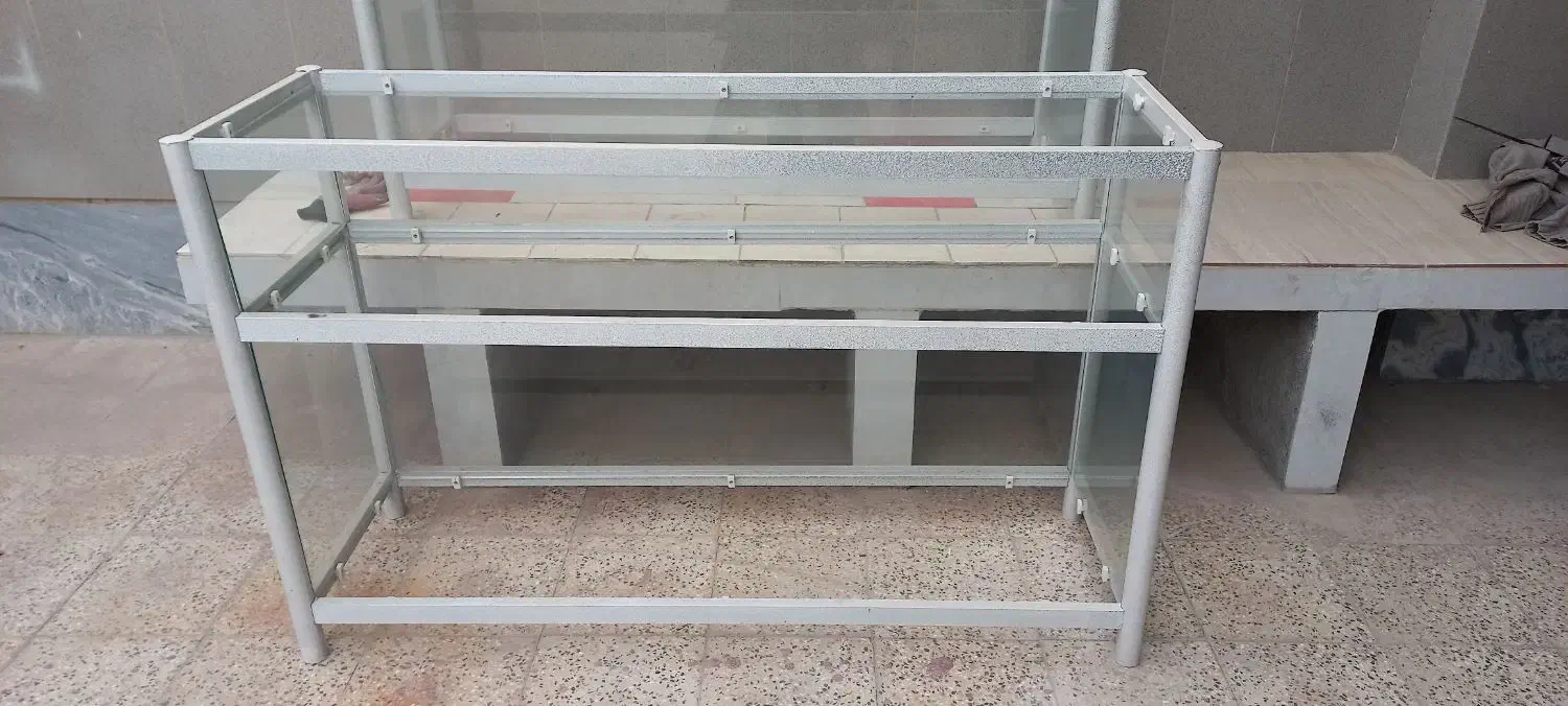 ویترین فلزی|بوفه، ویترین، کنسول|مبارکه, |دیوار