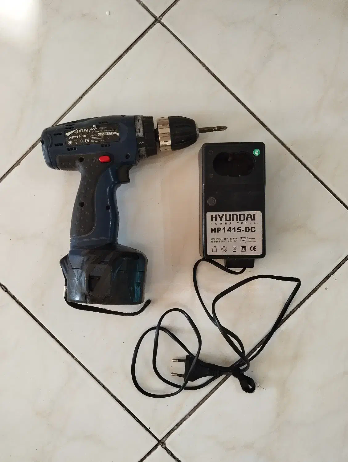 دریل شارژی هیوندای ۱۴.۴ ولت|ابزارآلات|کرج, اتحاد|دیوار