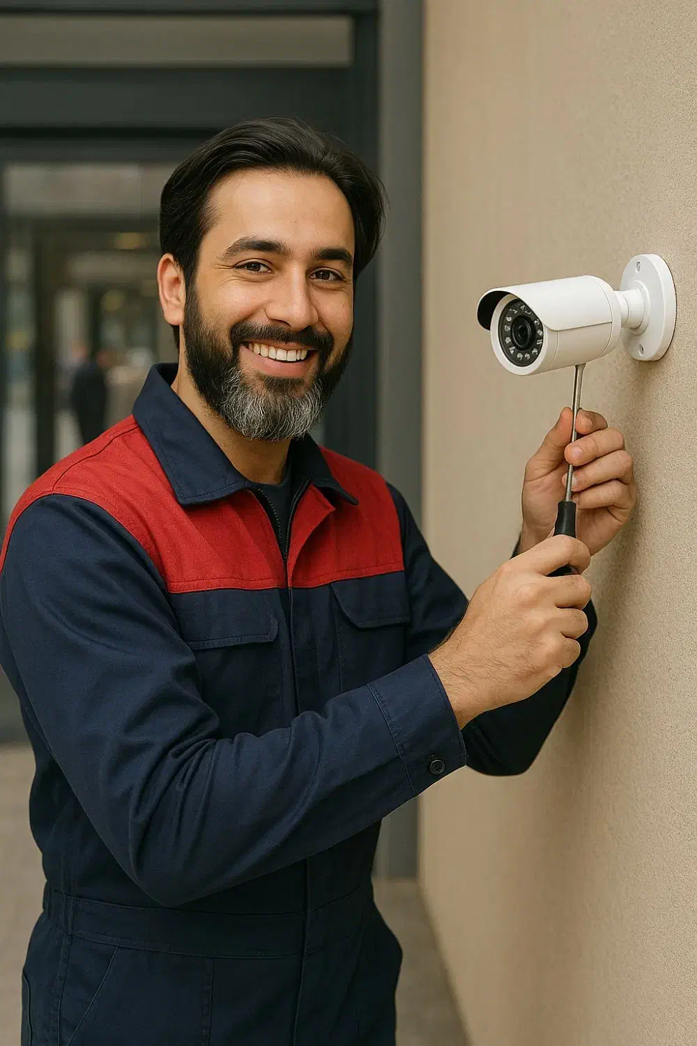 دوربین مداربسته در جم|دوربین مداربسته|جم, |دیوار