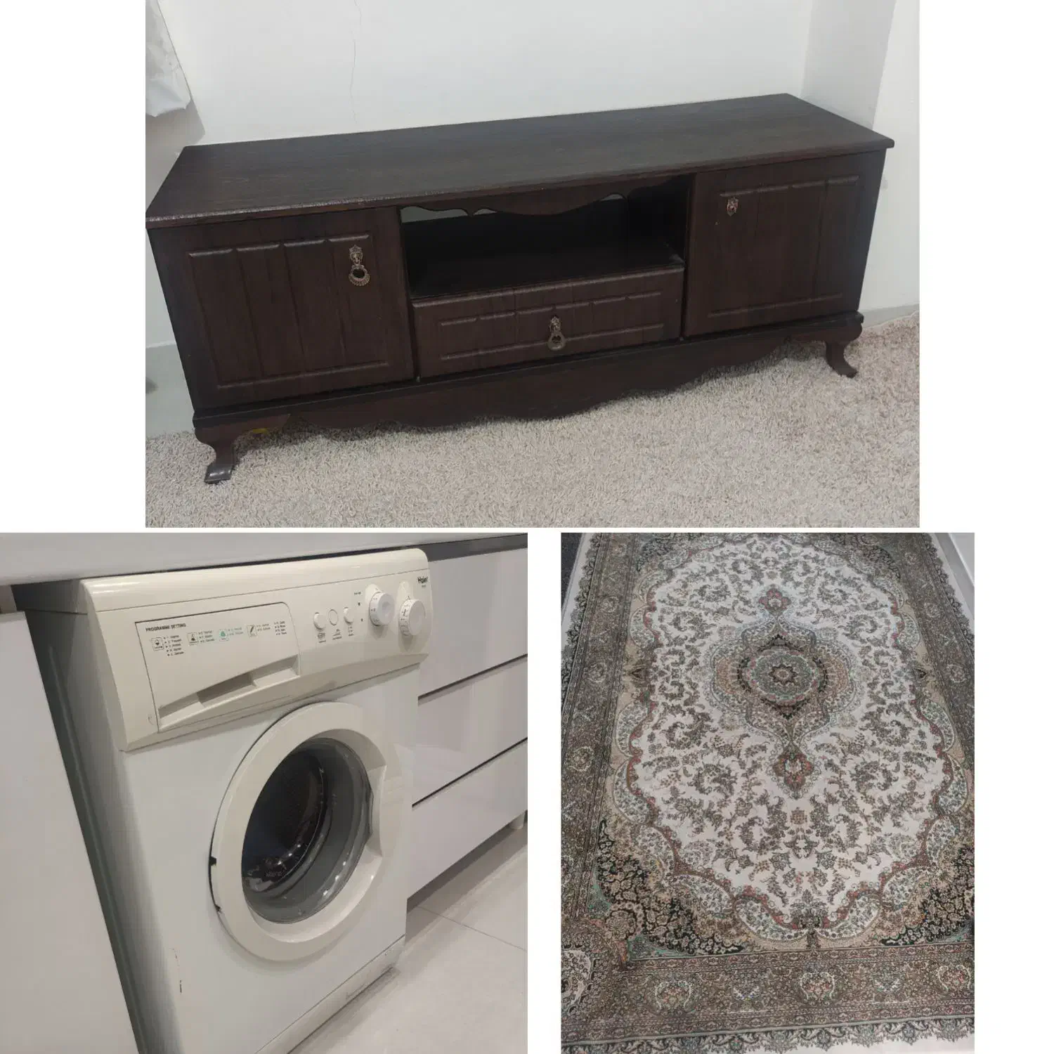 فروش  به علت جابجایی|فرش|قروه, |دیوار