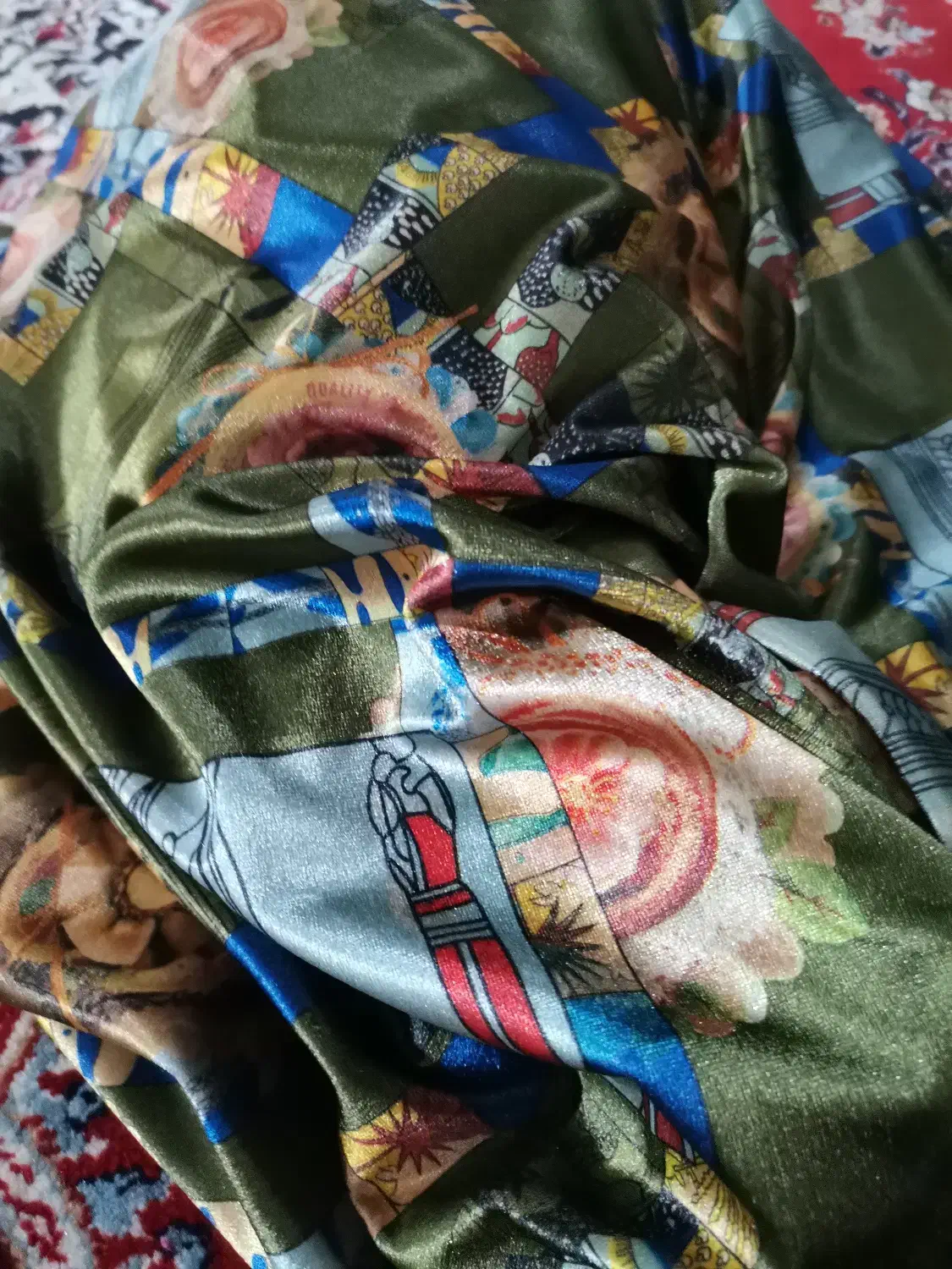 پارچه مخمل با کیفیت|لباس|دهدشت, |دیوار