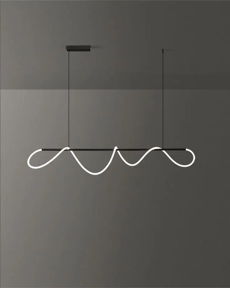 لوستر سقفی مدرن طرح شلنگی ۳۶۰ کد ۷۸۰۰۰۱|لوستر و چراغ آویز|تهران, شهرک چیتگر|دیوار