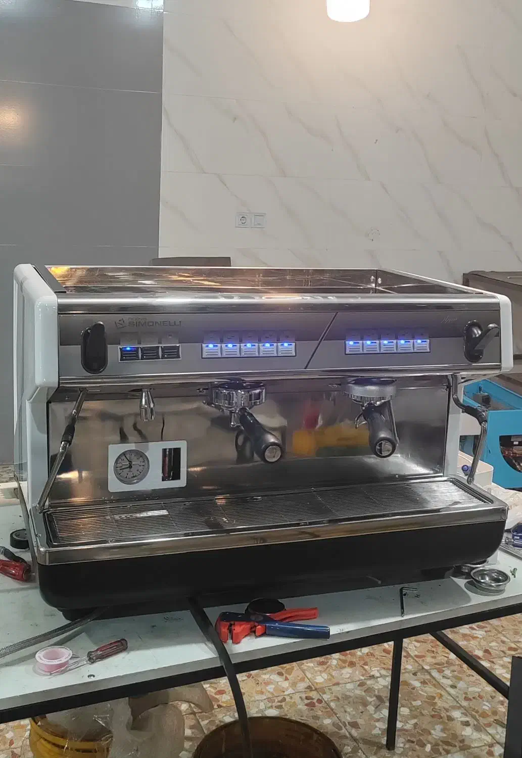 فروش اسپرسو ساز دوگروپ و سه گروپ و آسیاب|کافیشاپ و رستوران|ناغان, |دیوار