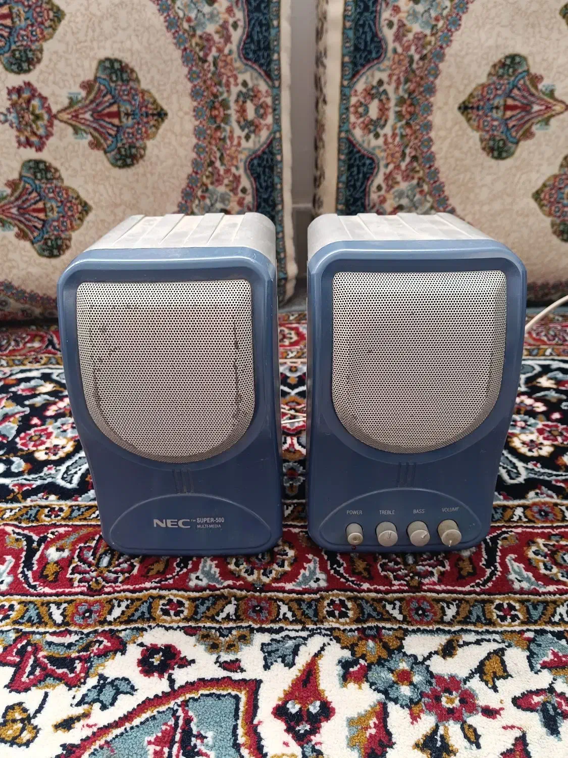 دوعدد باند اسپیکر برقی جنسش NEC اصلی|سیستم صوتی خانگی|سنندج, |دیوار