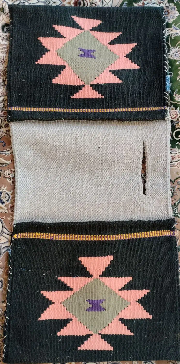 خورجین نو دستباف|گلیم، جاجیم، گبه|ساوه, |دیوار