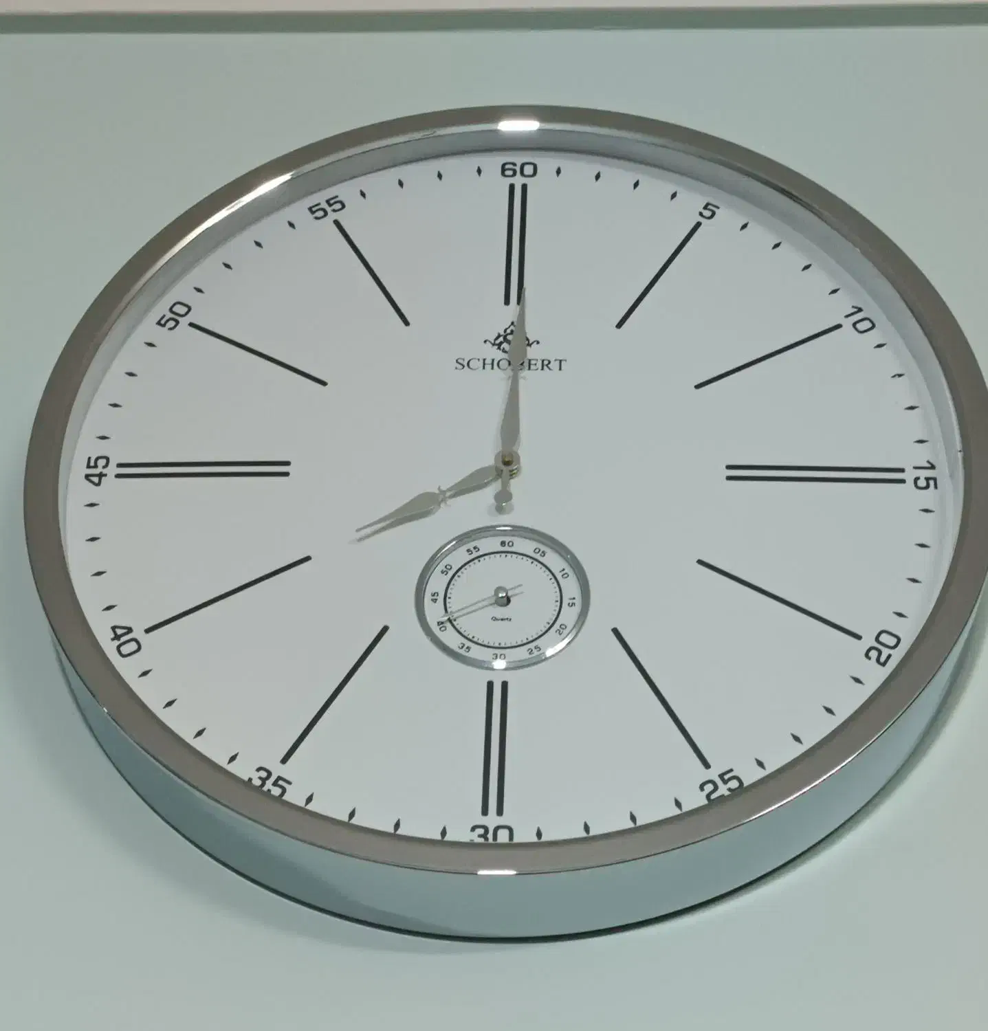 ساعت تمام استیل|ساعت|خوی, |دیوار