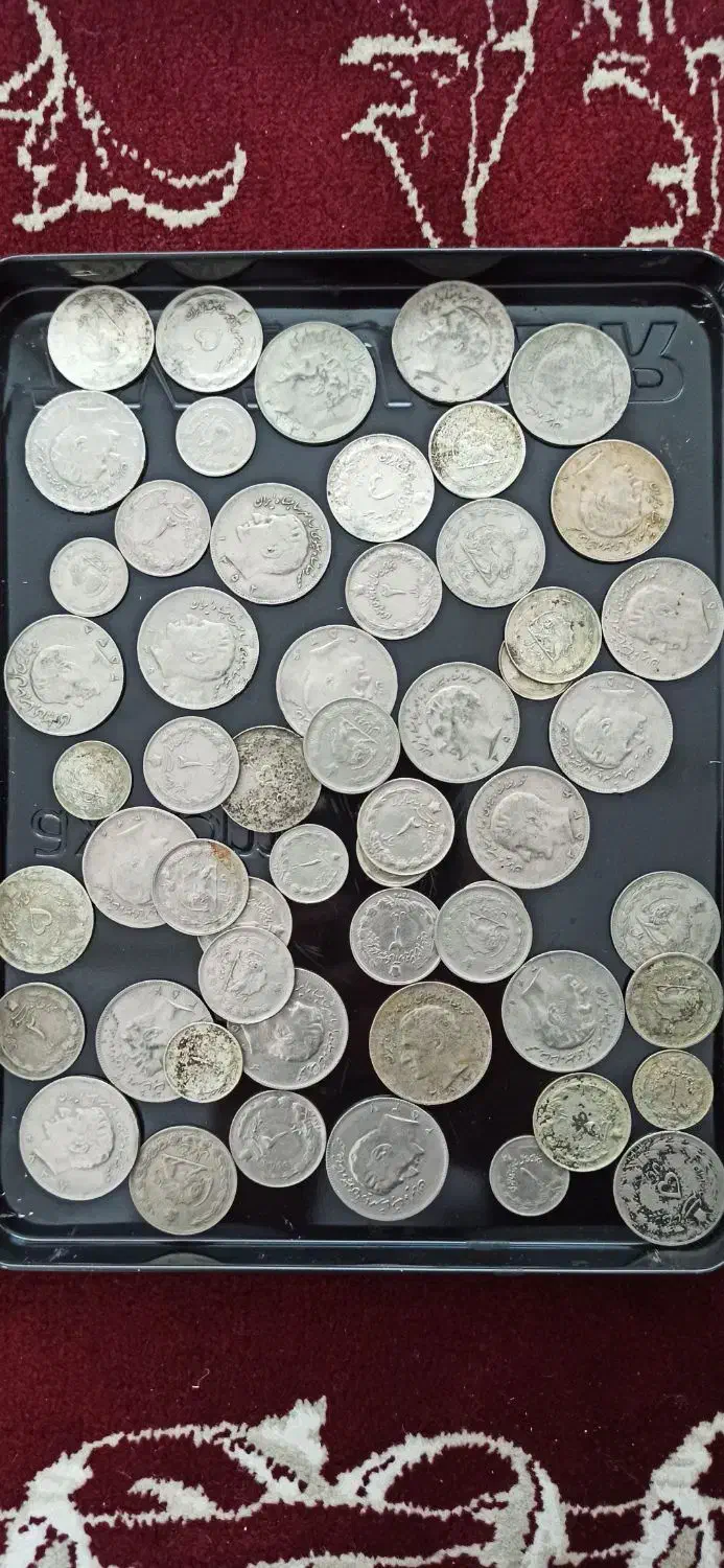 سکه شاهی|کلکسیون سکه، تمبر، اسکناس|قم, باغ کرباسی|دیوار